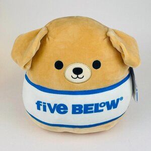 Squishmallow 8" Five Below Spencer Dog Excellent Used Condition 🐶💗